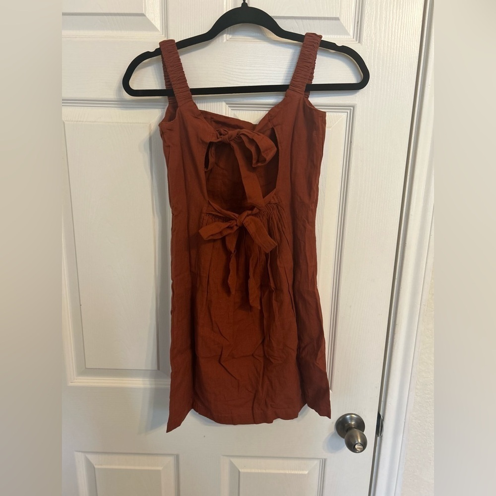NWOT Free People, Close To Heart Mini, XS in Brown - Picture 4 of 6
